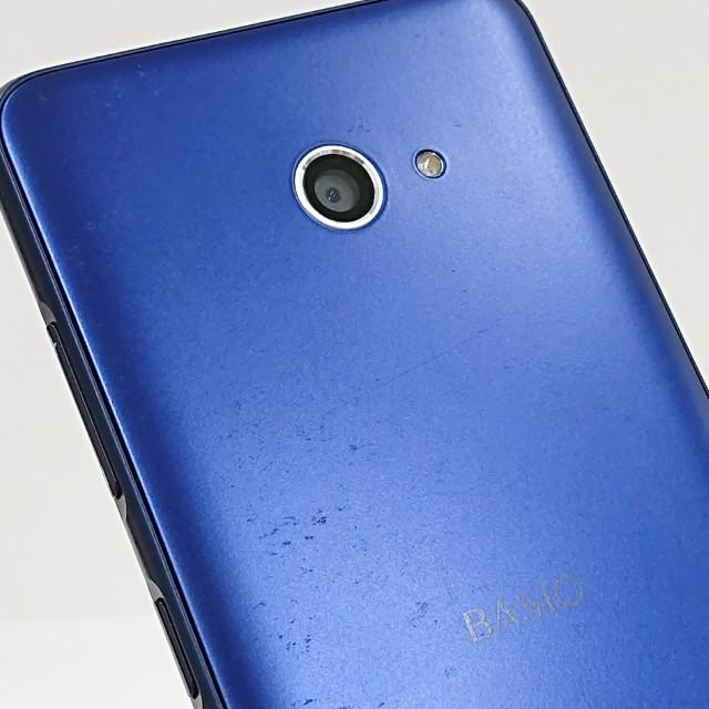 BASIO4 KYV47 au ロイヤルブルー 送料無料 即決 本体 c12595 : アーク