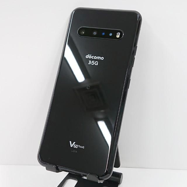 期間限定　LG V60 ThinQ 5G 　docomo ブラック LG V60 ThinQ 5G L-51A ドコモ ザ ブラック 送料無料 即決 本体 c12631