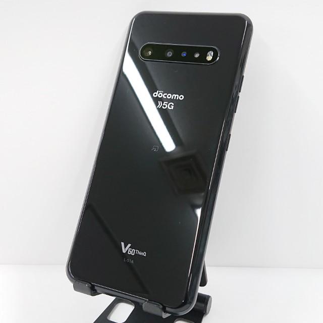 LG V60 ThinQ 5G L-51A ドコモ ザ ブラック 送料無料 即決 本体 c12632