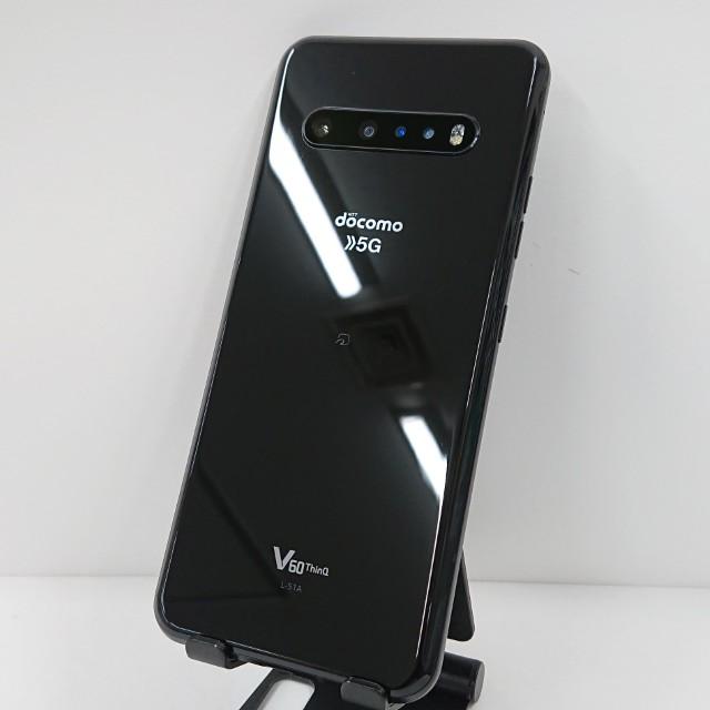 LG V60 ThinQ 5G L-51A ドコモ ザ ブラック 送料無料 即決 本体 c12634