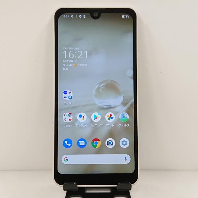 AQUOS wish SH-M20 SIMフリー アイボリー 送料無料 即決 本体 c12642