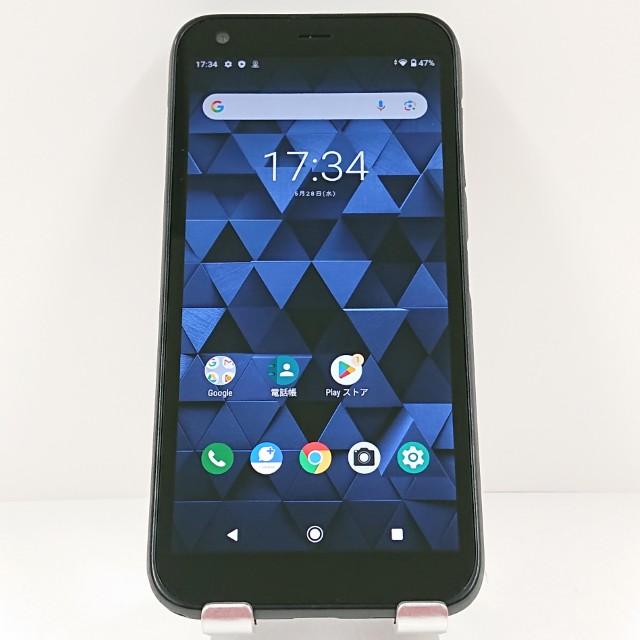 充電ケーブル付 DIGNO BX 901KC ランクD ブラック 中古 スマホ