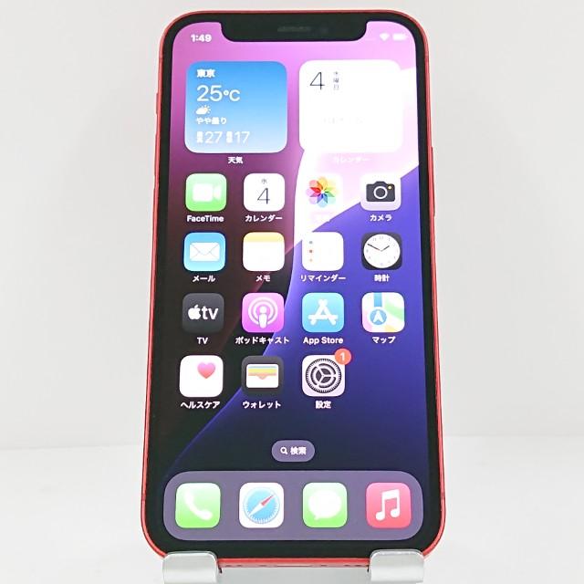 iPhone12 mini 256GB SoftBank レッド 送料無料 即決 本体 c12882 