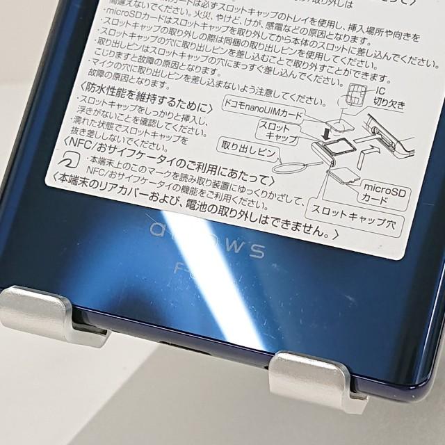 arrows NX9 F-52A ドコモ ネイビー 送料無料 即決 本体 c12942
