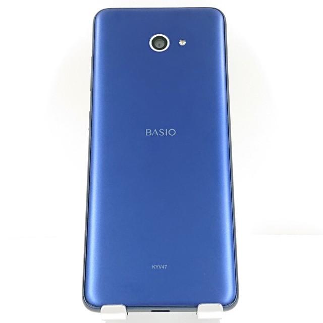 BASIO4 KYV47 au ロイヤルブルー 送料無料 即決 本体 c12949 : アーク