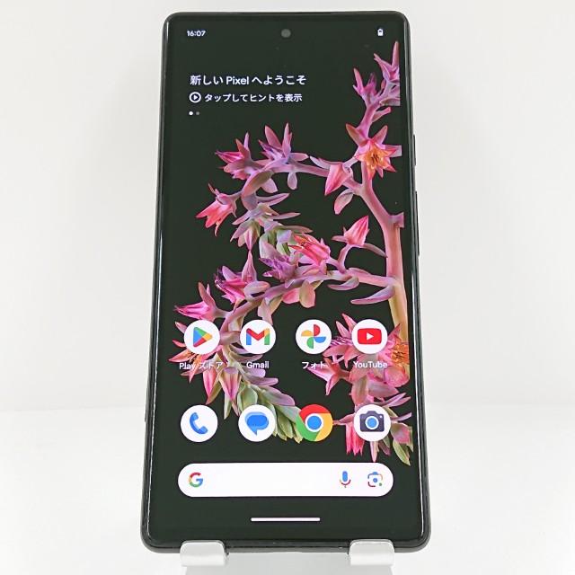 Google Pixel 6 au ストーミーブラック 送料無料 即決 本体 c12994