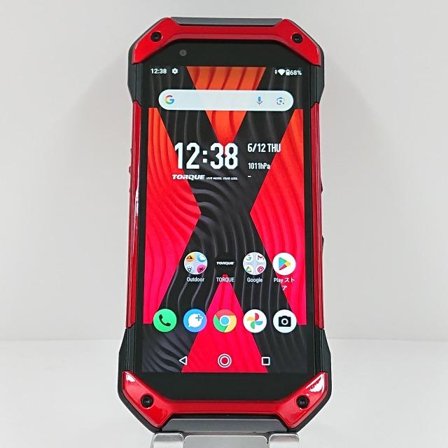 TORQUE 5G KYG01 au レッド 送料無料 即決 本体 c13034 : アーク