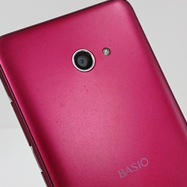 BASIO4 KYV47 au ワインレッド 送料無料 即決 本体 c13118 : アーク