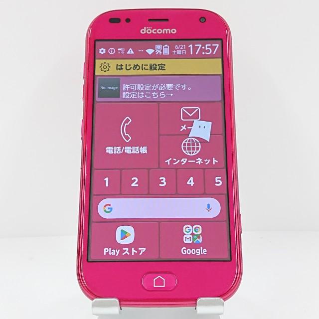 DOCOMO らくらくスマートフォンme F-01L ピンク 本体 らくらくスマートフォン me F-01L ドコモ ピンク 送料無料 即決 本体
