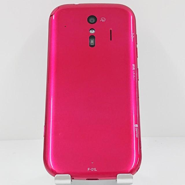 らくらくスマートフォン me F-01L ドコモ ピンク 送料無料 即決 本体