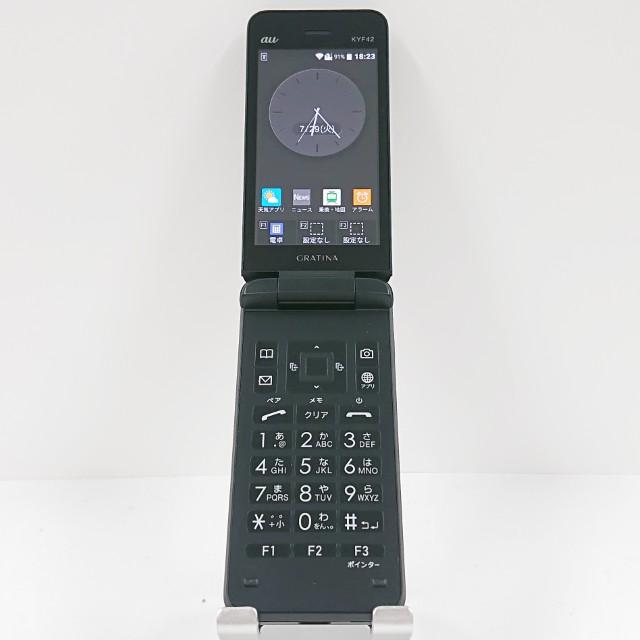 【新品】GRATINA KYF42 au ブラック Amazon | au GRATINA KYF42 SKA ブラック【SIMフリ−解除済