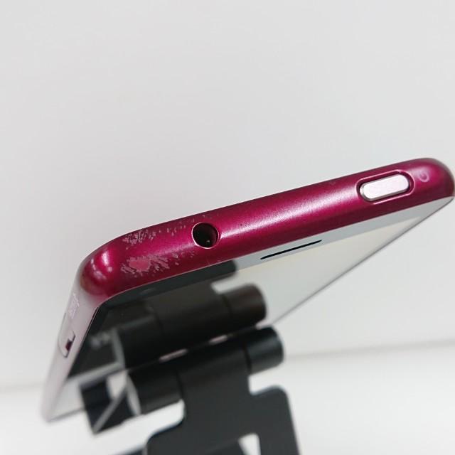 BASIO4 KYV47-u UQ ワインレッド 送料無料 即決 本体 c13818