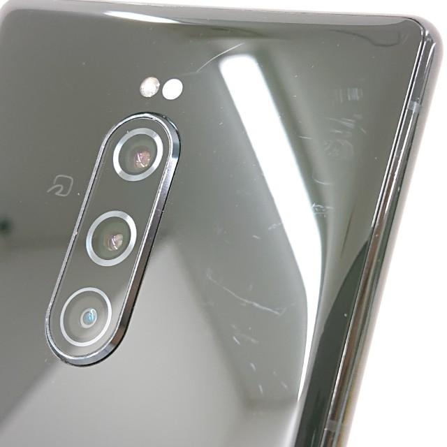 Xperia 1 SOV40 au ブラック 送料無料 即決 本体 c13885 : アーク