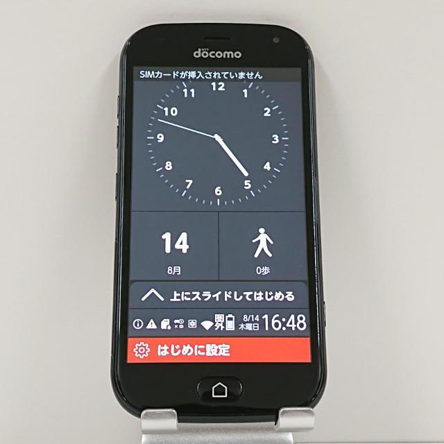 らくらくスマートフォン me F-01L ドコモ ブラック 送料無料 即決 本体
