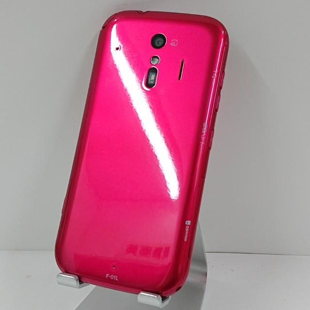 ドコモ らくらくスマートフォン F-01L ピンク らくらくスマートフォン me F-01L ドコモ ピンク 送料無料 即決 本体
