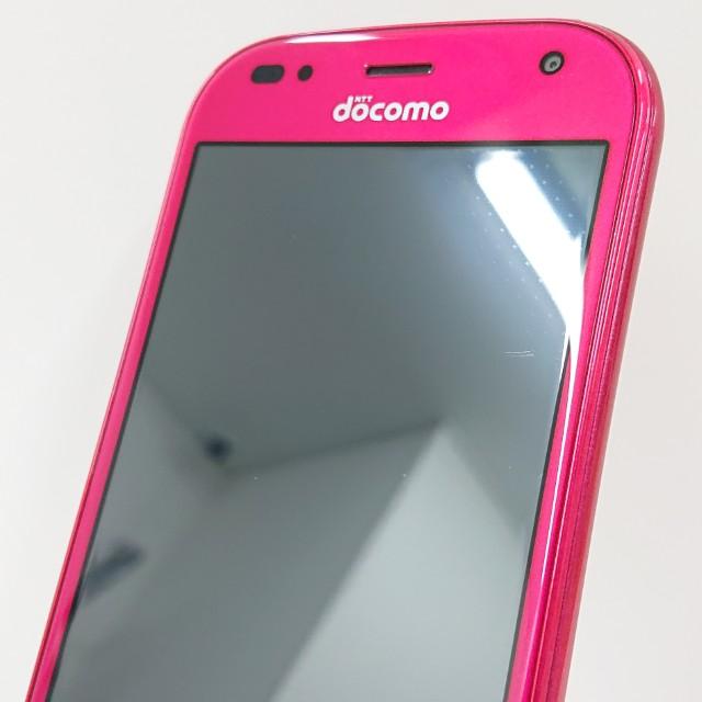 らくらくスマートフォン me F-01L ドコモ ピンク 送料無料 即決 本体