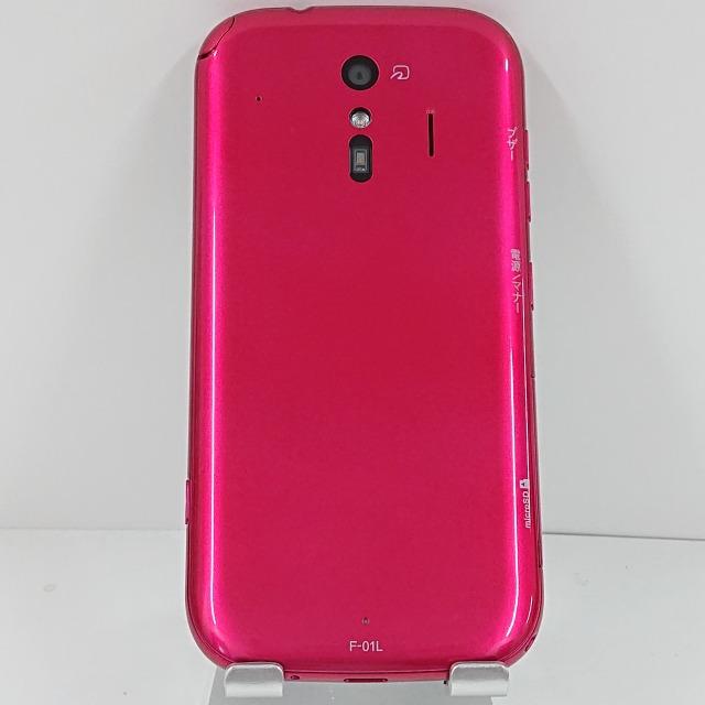 らくらくスマートフォン me F-01L ドコモ ピンク 送料無料 即決 本体