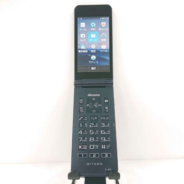 arrows ケータイ ベーシック F-41C ドコモ ネイビー 送料無料 即決