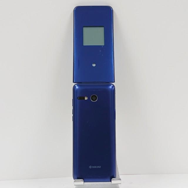 au かんたんケータイ 青 KYF41 かんたんケータイ KYF41 au ロイヤルブルー 送料無料 即決 本体 c14477