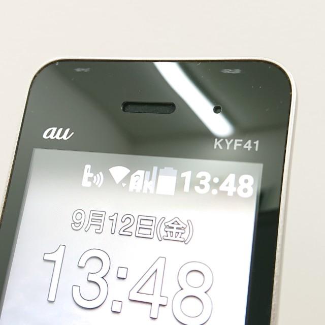 かんたんケータイ KYF41 au シャンパンゴールド 送料無料 即決 本体