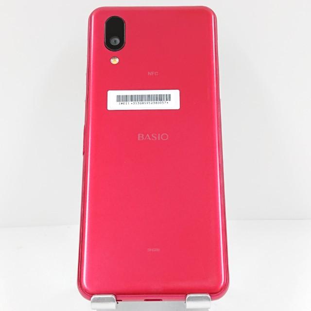スマートホン　SHG09 BASIO レッド BASIO active SHG09 au レッド 送料無料 即決 本体 c14521 : アーク