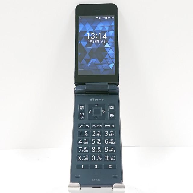 DIGNO ケータイ カメラレス KY-43C ドコモ ブラック 送料無料 即決