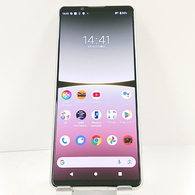 Xperia 5 IV SOG09 au エクリュホワイト 送料無料 即決 本体 c14526 