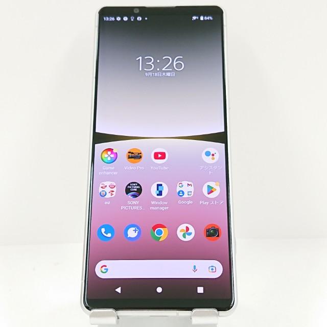 Xperia 5 IV SOG09 au エクリュホワイト 送料無料 即決 本体 c14538