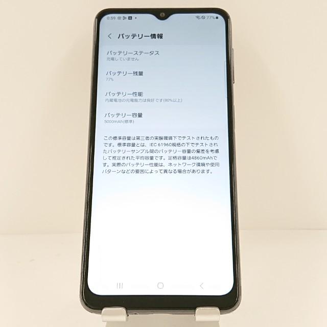 Galaxy A32 5G SCG08 au オーサムブラック 送料無料 即決 本体 c14696