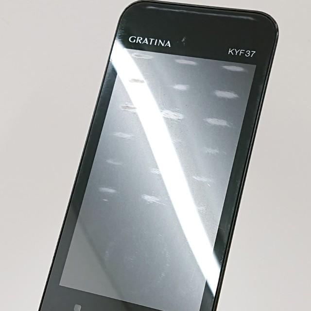 GRATINA KYF37 au ネイビーブラック 送料無料 即決 本体 c14772