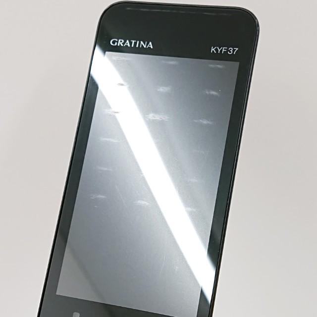 GRATINA KYF37 au ネイビーブラック 送料無料 即決 本体 c14774