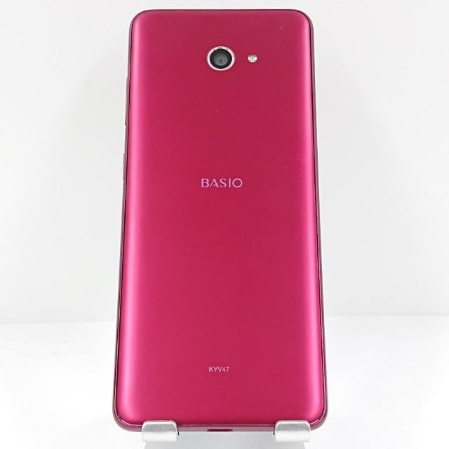 BASIO4 KYV47-u UQ ワインレッド 送料無料 即決 本体 c14820 : アーク