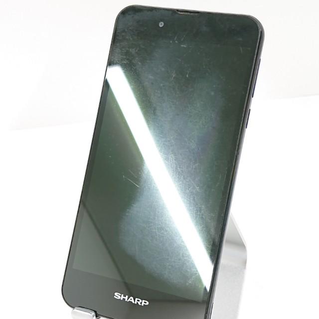 SHARP AQUOS SH-M04 SIMフリー ネイビー 送料無料 即決 本体 c14963