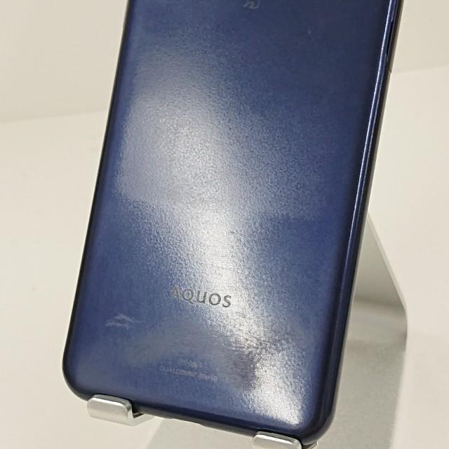 SHARP AQUOS SH-M04 SIMフリー ネイビー 送料無料 即決 本体 c14963