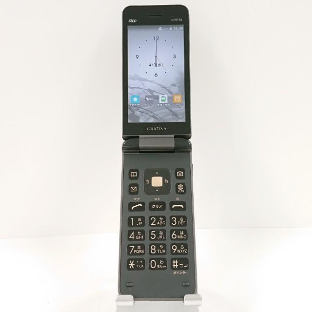 ジャンク品】GRATINA KYF39 au 墨 送料無料 即決 本体 c14976 : アーク