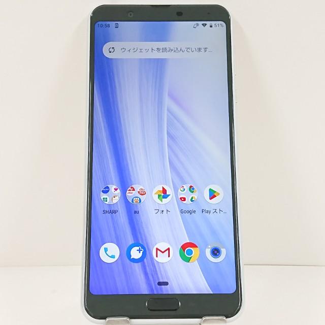 AQUOS sense3 plus サウンド SHV46 au ホワイト 送料無料 即決 本体 