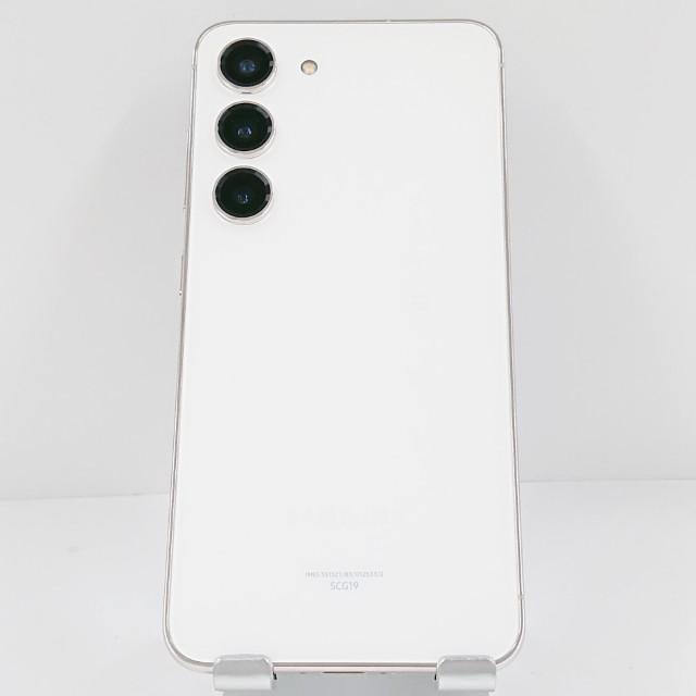 Galaxy S23 SCG19 au クリーム 送料無料 即決 本体 c15074