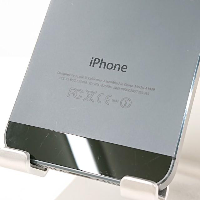 iPhone5 16GB au ブラック&スレート 送料無料 即決 本体 c15213
