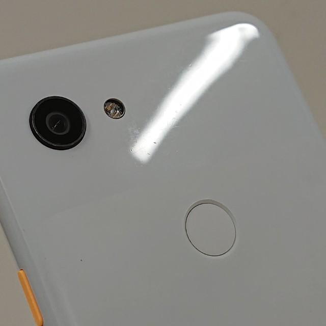 Google Pixel 3a ホワイト 本体 純正ケース付き SoftBank ソフトバンク