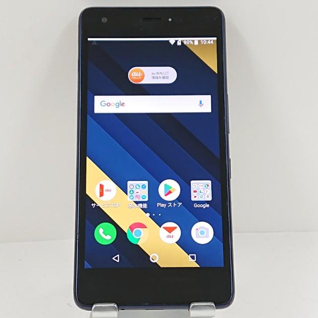 Qua phone QZ KYV44 au インディゴ 送料無料 即決 本体 c15457