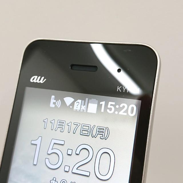 かんたんケータイ KYF41 au シャンパンゴールド 送料無料 即決 本体