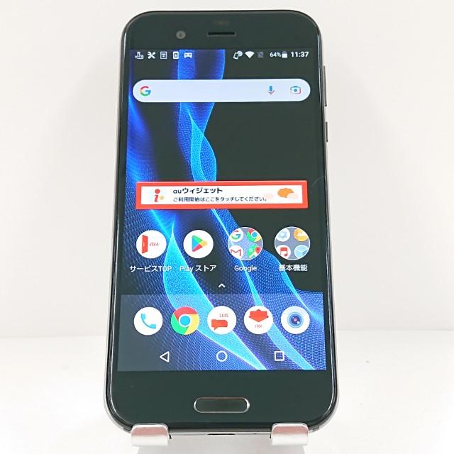 AQUOS R SHV39 au マーキュリーブラック 送料無料 即決 本体 c15607