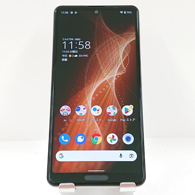 AQUOS sense5G SHG03 au ライトカッパー 送料無料 即決 本体 c15610