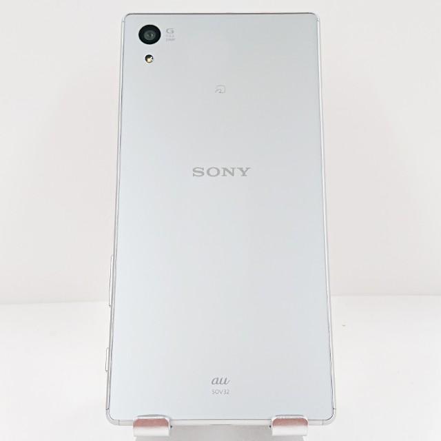 Xperia Z5 SOV32 au ホワイト 送料無料 即決 本体 c15639 : アーク