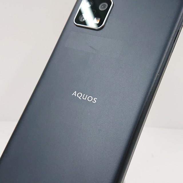 AQUOS sense5G SHG03 au ブラック 送料無料 即決 本体 c15693 : アーク