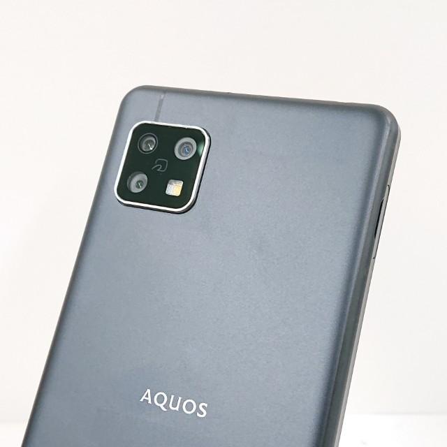 AQUOS sense5G SHG03 au ブラック 送料無料 即決 本体 c15697 : アーク