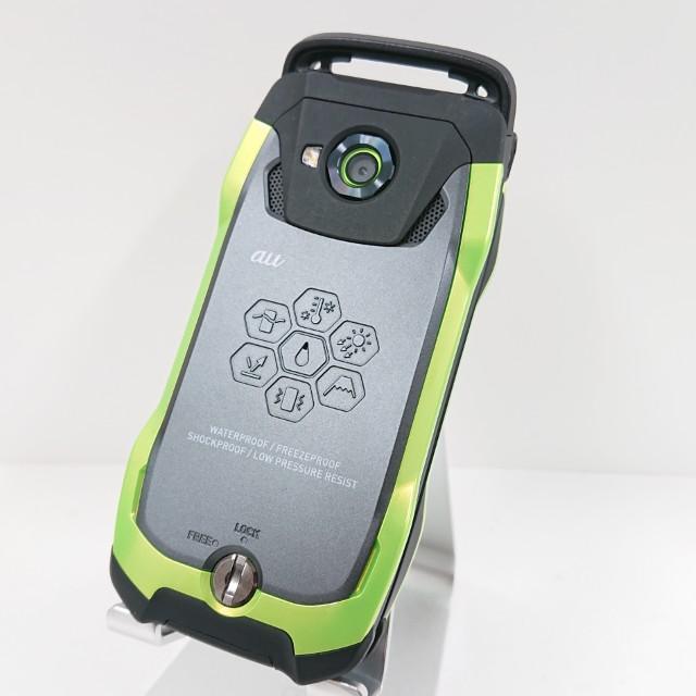 G'zOne TYPE-XX KYY31 au リキッドグリーン 送料無料 即決 本体 c15709