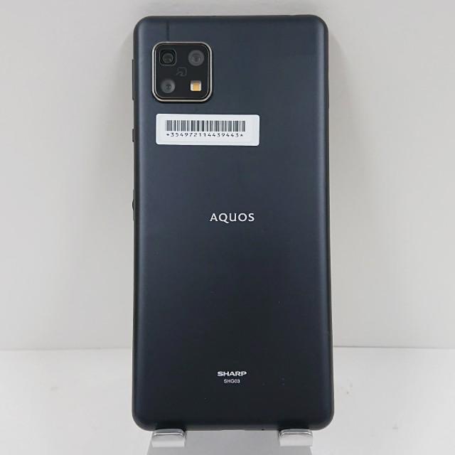 AQUOS sense5G SHG03 au ブラック 送料無料 即決 本体 c15711 : アーク