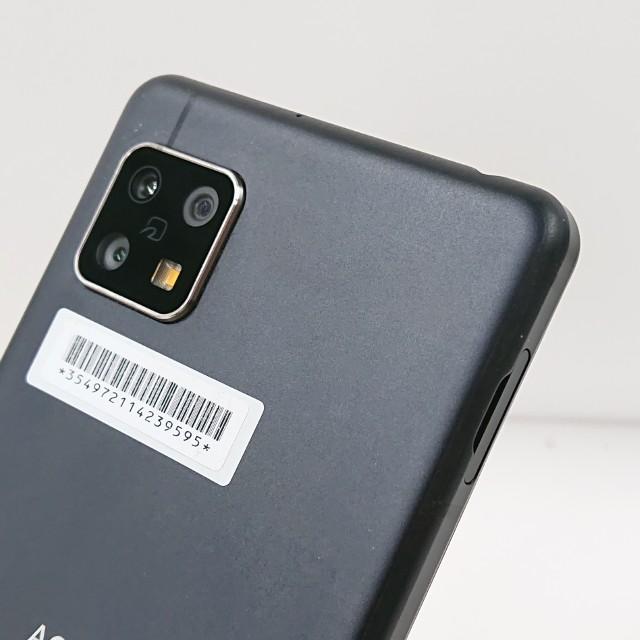 AQUOS sense5G SHG03 au ブラック 送料無料 即決 本体 c15822 : アーク