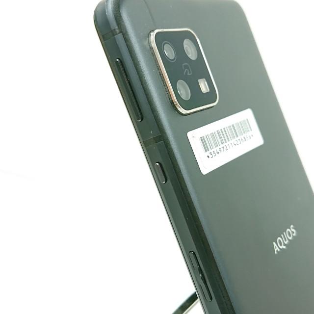 AQUOS sense5G SHG03 au ブラック 送料無料 即決 本体 c15827 : アーク